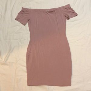 Charlotte Russe off the shoulder dress